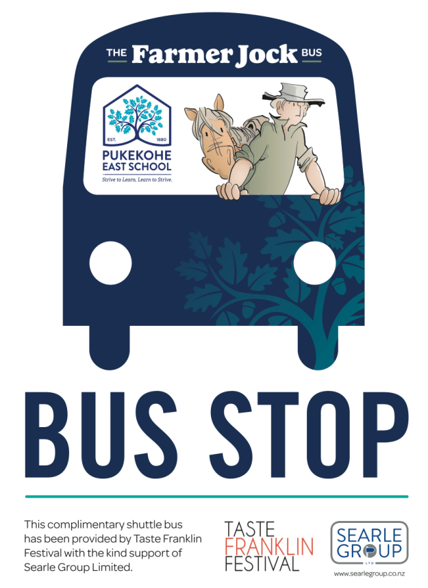 TasteFranklinBusStopSign